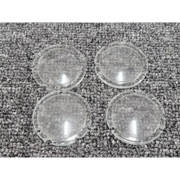 Hadley Overhead Light Lens Cover Clear Round Hadley 82-26555-000 MCI
