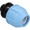 25mm x 3/4" MDPE Male Adapter Compression Coupling Fitting Water