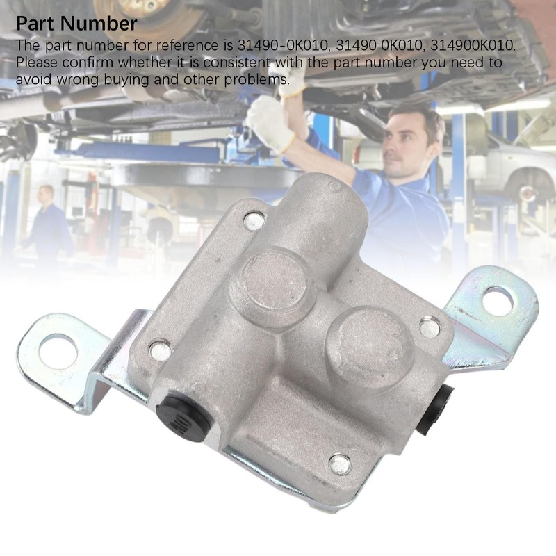 Clutch Accumulator Assembly, 31490-0K010 Superior Hardness Improved Clutch Response Replacement