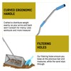 LOSTRONAUT Sand Flea Rake Pro, 52" Heavy Duty Beach Rake