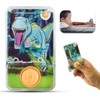 SRV Hub Dinosaur Water Ring Toss Game, Orange Handheld Arcade