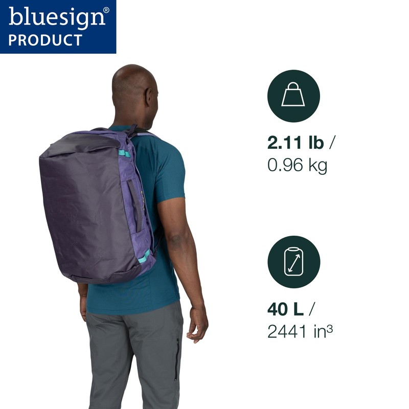 Osprey Transporter 40L Travel Duffel Bag, Pine Leaf