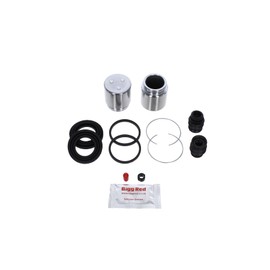 Bigg Red - Front Left or Right Brake Caliper Repair Seal kit & Pistons - Compatible with B Series & Xedos 9