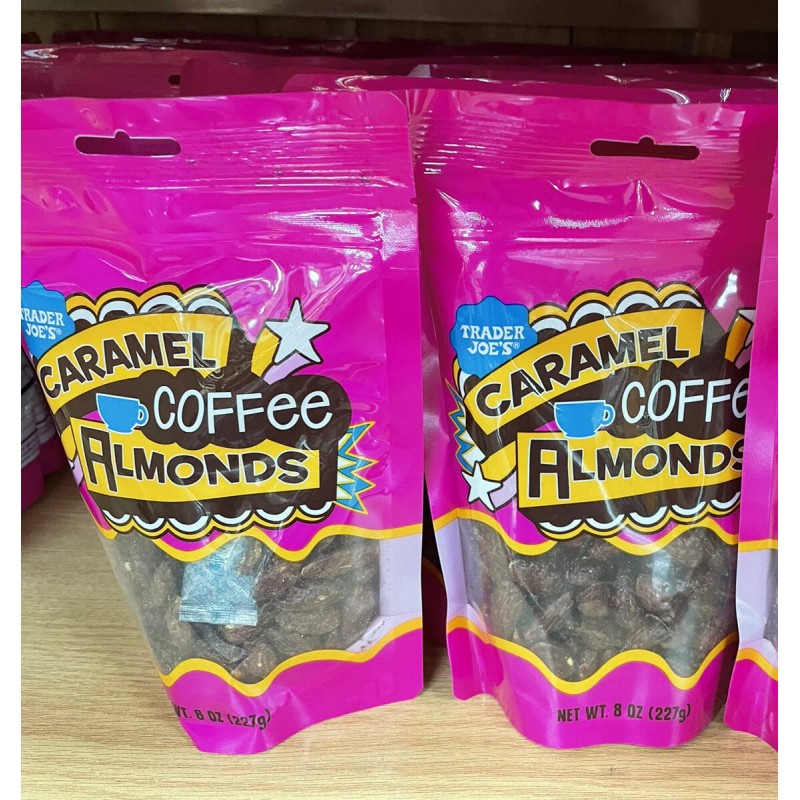 Trader Joe's 2 Pack Trader Joe’s Caramel Coffee Almonds