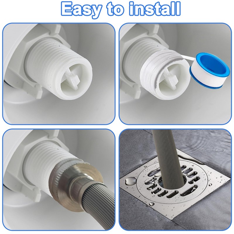 Dehumidifier Drain Hose 3/4 Inch FHT Connection, With Brass Joint