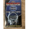 Strike Plate Locks Maximum Security Door Chain & Flip Lock,