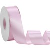 Pink Ribbon 1-1/2 Inch x 50 Yards – Double Faced Satin Soft Ribbon for Baby Shower, Girl Gift Wrapping, Bows & Birthday Decor