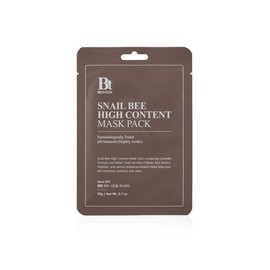 Benton [Snail Mask Pack] Benton Snail Bee High Content Mask Pack 1 sheet / [달팽이마스크팩] 벤튼 스네일비 하이콘텐트 마스크팩 1매