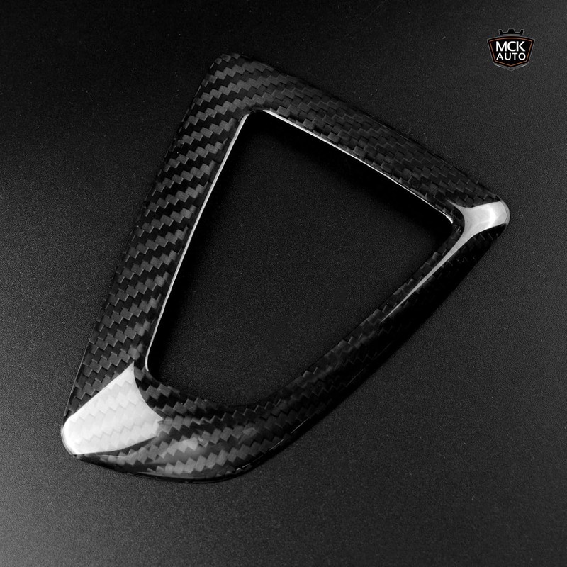 MCK Auto Kohlefaser-Zubehör, Auto-Schaltknauf-Panel, Rahmenabdeckung, Aufkleber, Dekoration, Innenverkleidung, F20, F21,