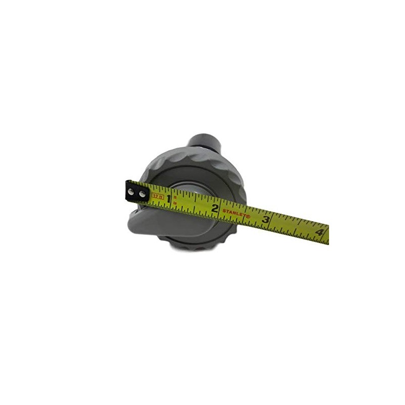 Air Control Valve 18 Scallop Gray 1" Spa Hot Tub
