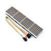 8x8 64-Dot-Matrix (Red) MAX7219, 4 Module Cluster