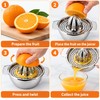 Manual Citrus Juicer for Fresh Juice – 43.96 oz Stainless