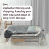 Yotelab Plastic Couch Cover for Moving,Sofa Bag Cover Protector,Furniture Cover