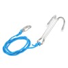 Diving Hooks Stainless Steel Double Reef Hook with Spiral Coil