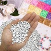 abalorio de letras del alfabeto para pulseras de bricolaje (Q