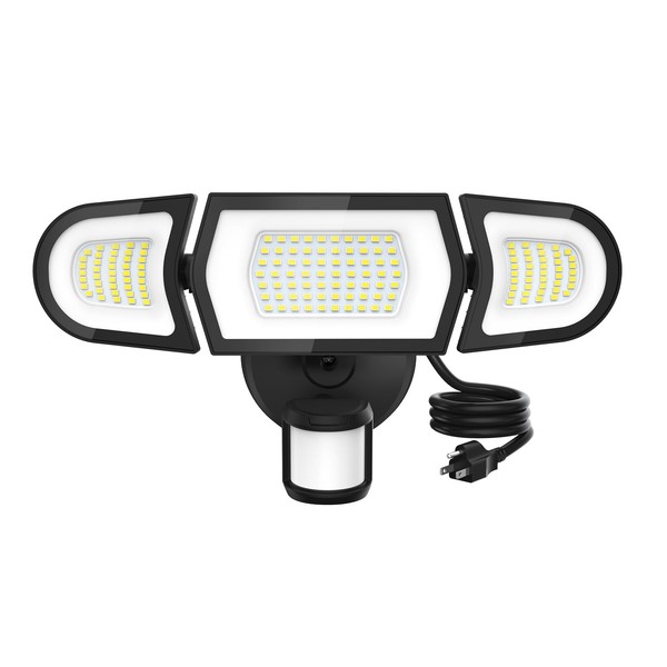 Olafus 100W 9000LM LED Security Lights Motion Sensor Light Outdoor