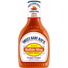 Sweet Baby Ray's Buffalo Wing Marinade and Sauce 16 oz (Pack of 2)