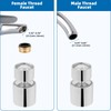 Hibbent NSF/ANSI/CAN 61 Certified Faucet Aerator, CUPC Certification 360° Swivel