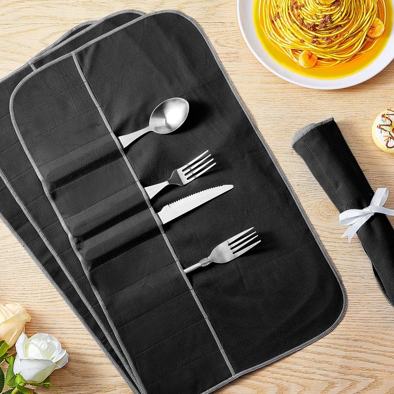 Hillban 6 Pcs Anti Tarnish Silver Storage Bags Silver Storage