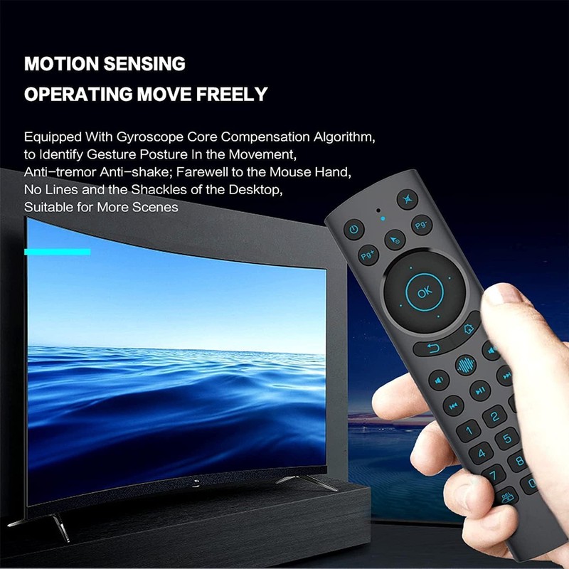 Bluetooth Voice Remote Control for Smart TVs, Universal Voice Remote