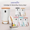 SereneLife Towel Warmers Bucket, with Customized Fragrance for Spa and