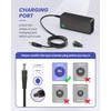 24V Power Supply, 2.5A 60W AC 100-240V Power Adapter for