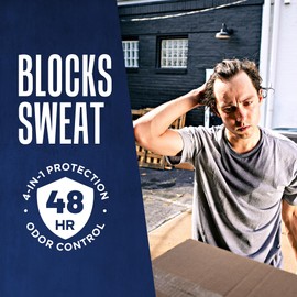 Right Guard Sport Powder Dry Scent Antiperspirant & Deodorant Spray - 4-in-1 Protection Spray Deodorant For Men, Blocks Sweat, 48-Hour Odor Protection, Quick-Drying, & Long-Lasting, 6oz