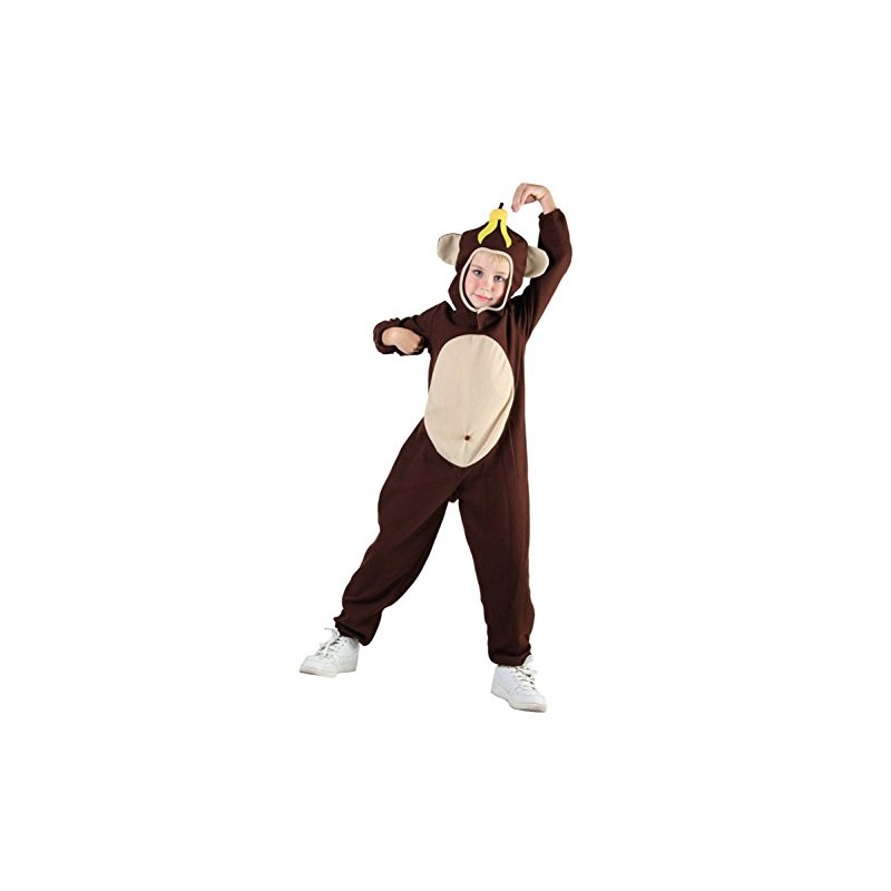 Colourful Monkey Fancy-Dress Party Costume - Age 4-6 Years