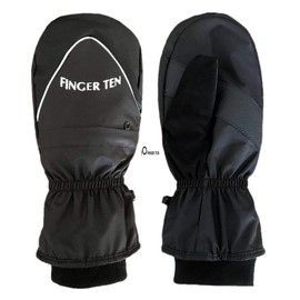 FINGER TEN Winter Mittens Men's Women's Golf Mitten Gloves Thermal Pair Mittens Windproof Waterproof Non-Slip Grip Ski Snow