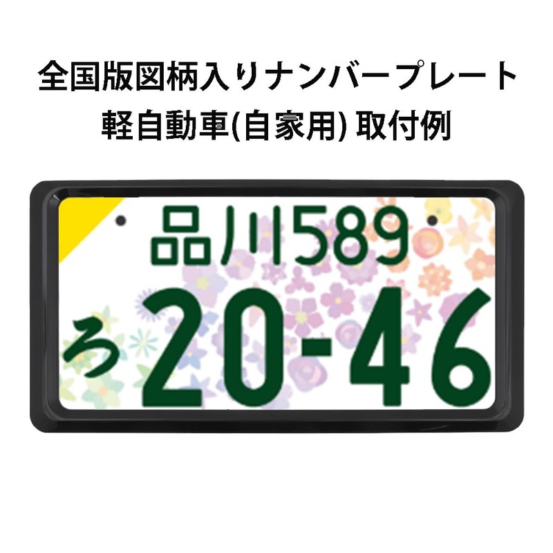 NanoSight License Plate Frame, Gloss Black, Light Vehicles, Regular Cars,