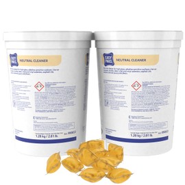 Diversey 990653 Easy Paks Neutral Cleaner, Cleans High Traffic Glossy Floors, Pine Scent, 90-Paks per Container (Pack of 2)