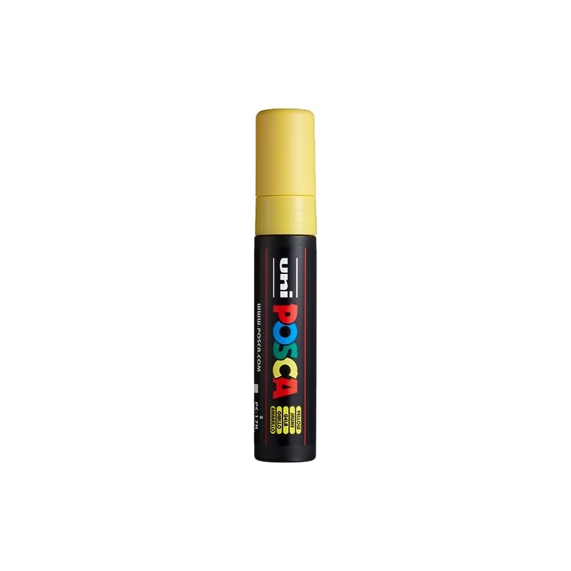 Posca - Marcador de pintura acrílica, extra ancho, amarillo
