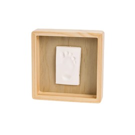 Baby Art Pure Box Fingerprint Set with Pine Frame - Birth Gift - Wood