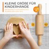 TIMELEOS Small Rolling Pin - Small Rolling Pin - Children's