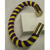 "Handmade" BRACELET, PARACORD, BRASS CASING, BULLET, MILITARY, 2ND AMENDMENT, 9MM