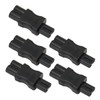 5Pcs IEC320 C6 to C7 Receptacle Connector Power Adapter Supply
