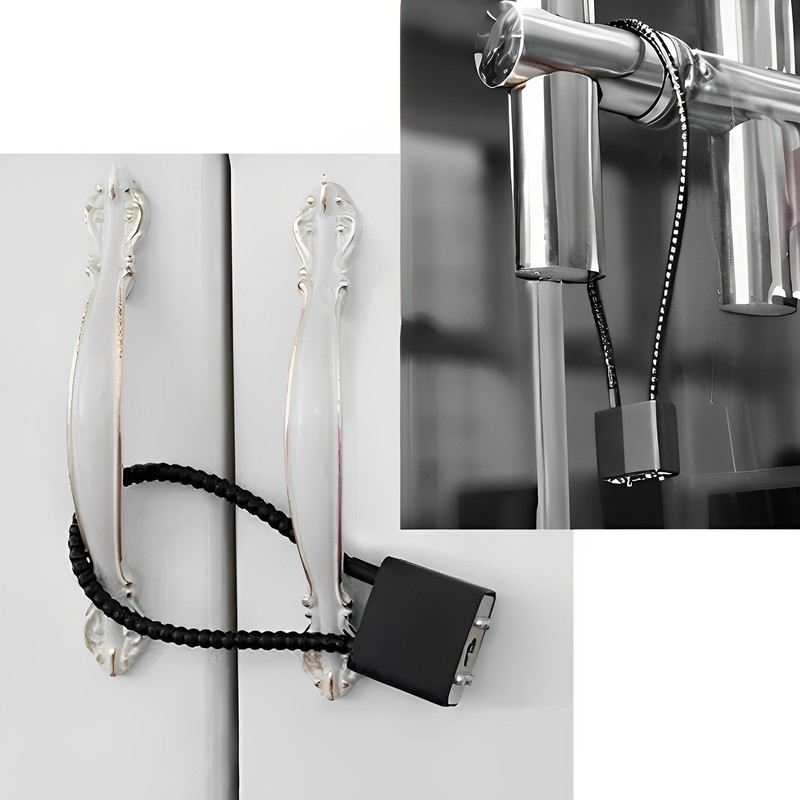 Cable Gun Lock with Keys 15" 2 Pack, Steel Cable