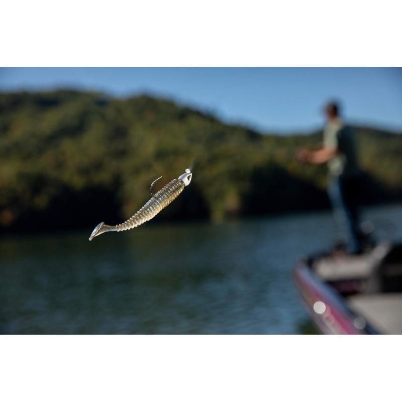 PowerBait Power Swimmer Rainbow Shad 3.8in | 10cm