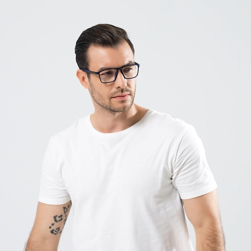 Hubeye TR90 Sports Anti Blue Glasses for Men and Women