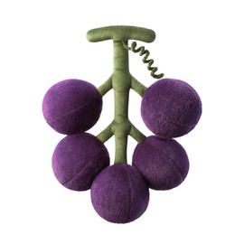 Phantoscope Fruit Shaped Pillows Series Grape Shape Throw Pillow, Fun Home Decor of Fruit Themed Shaped Cushions, Fall Decorative Shaped Pillow for Couch Bed and Chair, Purple, 18 x 13 inches