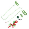 Reptile Pet Leash Kit Christmas Reptile Harness with Skirts Hat