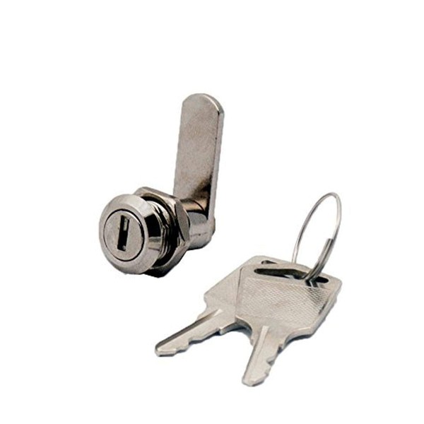 FJM Security Products FJM-0120 FJM-0210 Miniature Cam Lock, Chrome