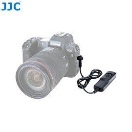 JJC Shutter Release Cable for Canon EOS R6 Mark II, R7, R8, RP, R50, R100, M6 Mark II, M5, M6, Remote Control for Pentax K-1, K-1 II, K-3, K-3 II, K-5, K-5IIs, Replaces Canon RS-60E3, Pentax CS-205