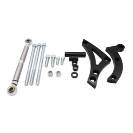 Billet - Soporte de alternador de bloque pequeño de aluminio compatible con motores Mopar Chrysler SB Dodge 318 340 360