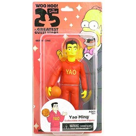 NECA The Simpsons 25th Anniversary - Series 1 - Yao Ming Action Figure, 5" by NECA