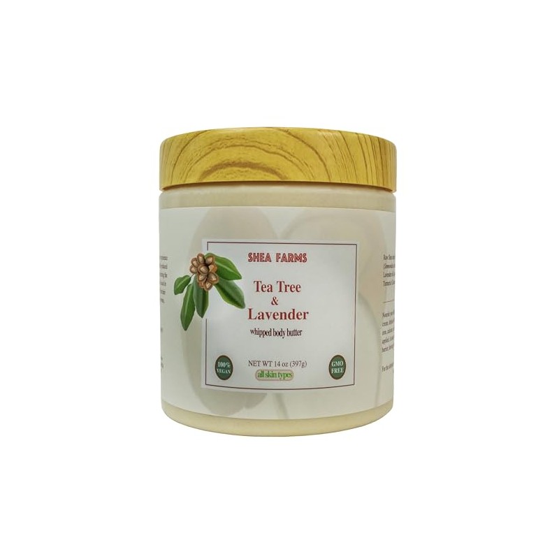 Manteca Corporal Natural De Karité Con Aceites Esenciales Naturales Para