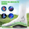 2pcs Plantillas Ortopedicas Para Fascitis Plantar Pie Plano