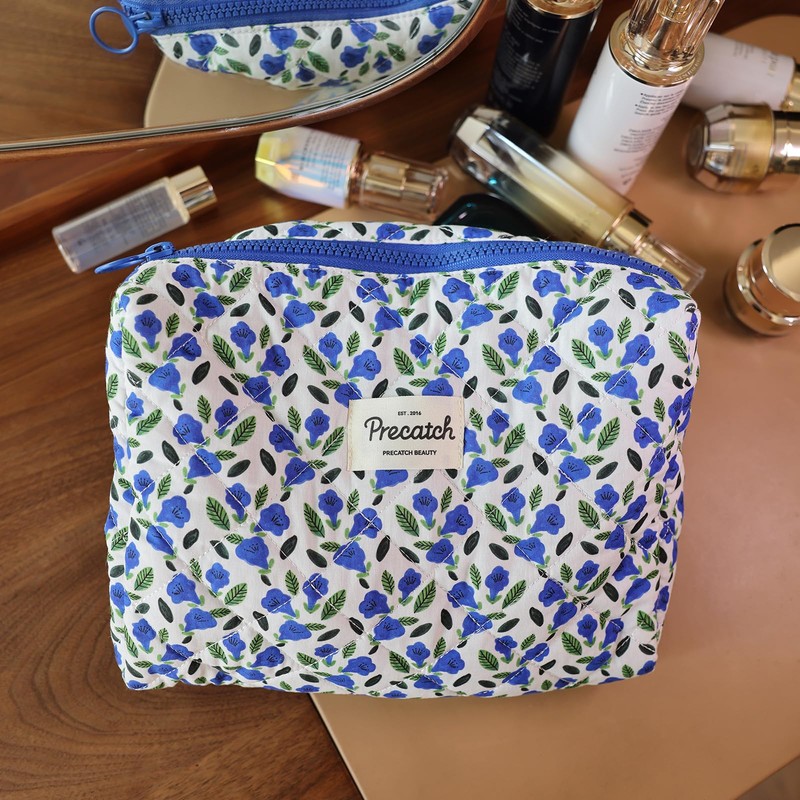 Miucatch Makeup Pouch, Large Capacity, Travel, Large, Vertical, Popular, Cute,