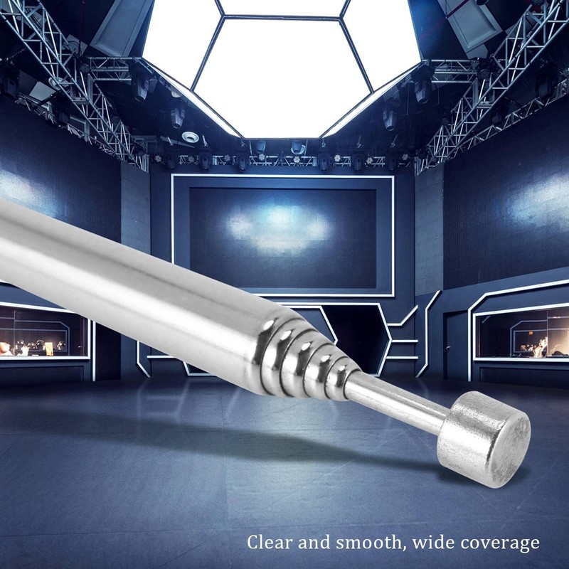 Aswalling Replacement 39cm 6 Sections Telescopic Antenna Aerial for Radio