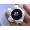Unbranded Carnation Shaped Lapel Stud Pin - Antique White/Cream Ribbon